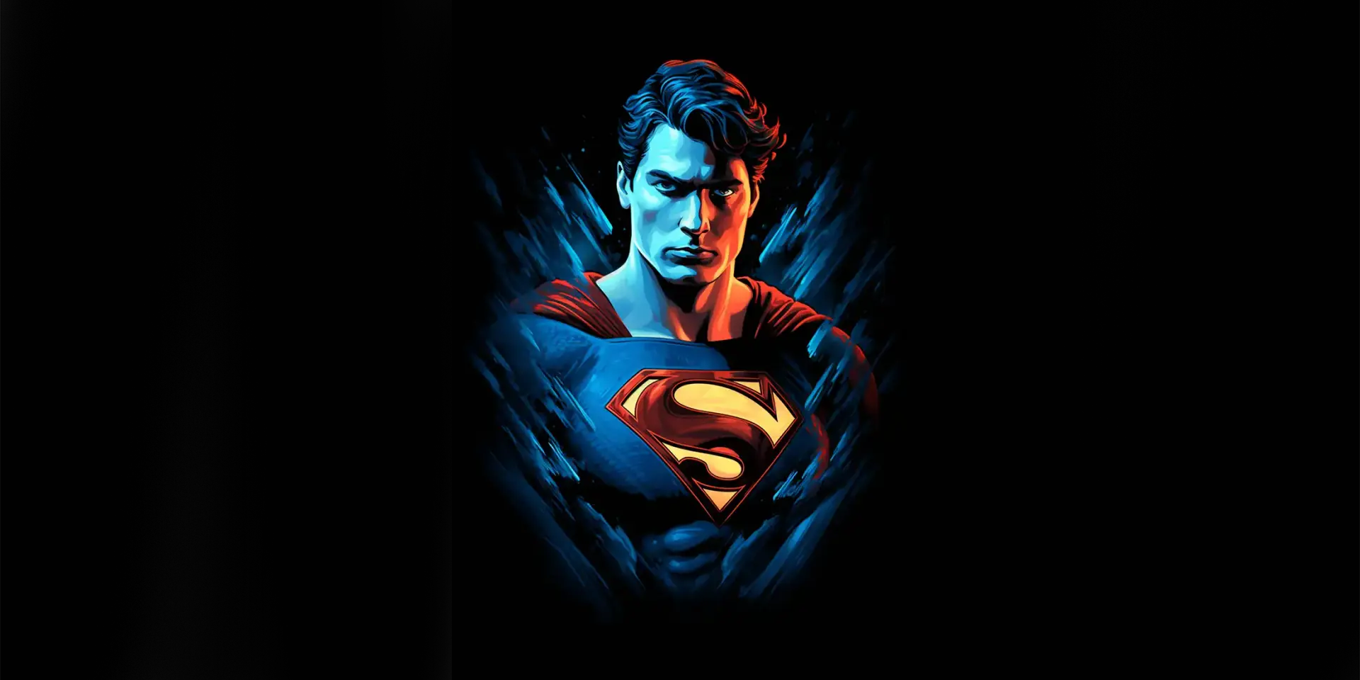 Toile tendue murale Superman, deuxième visuel