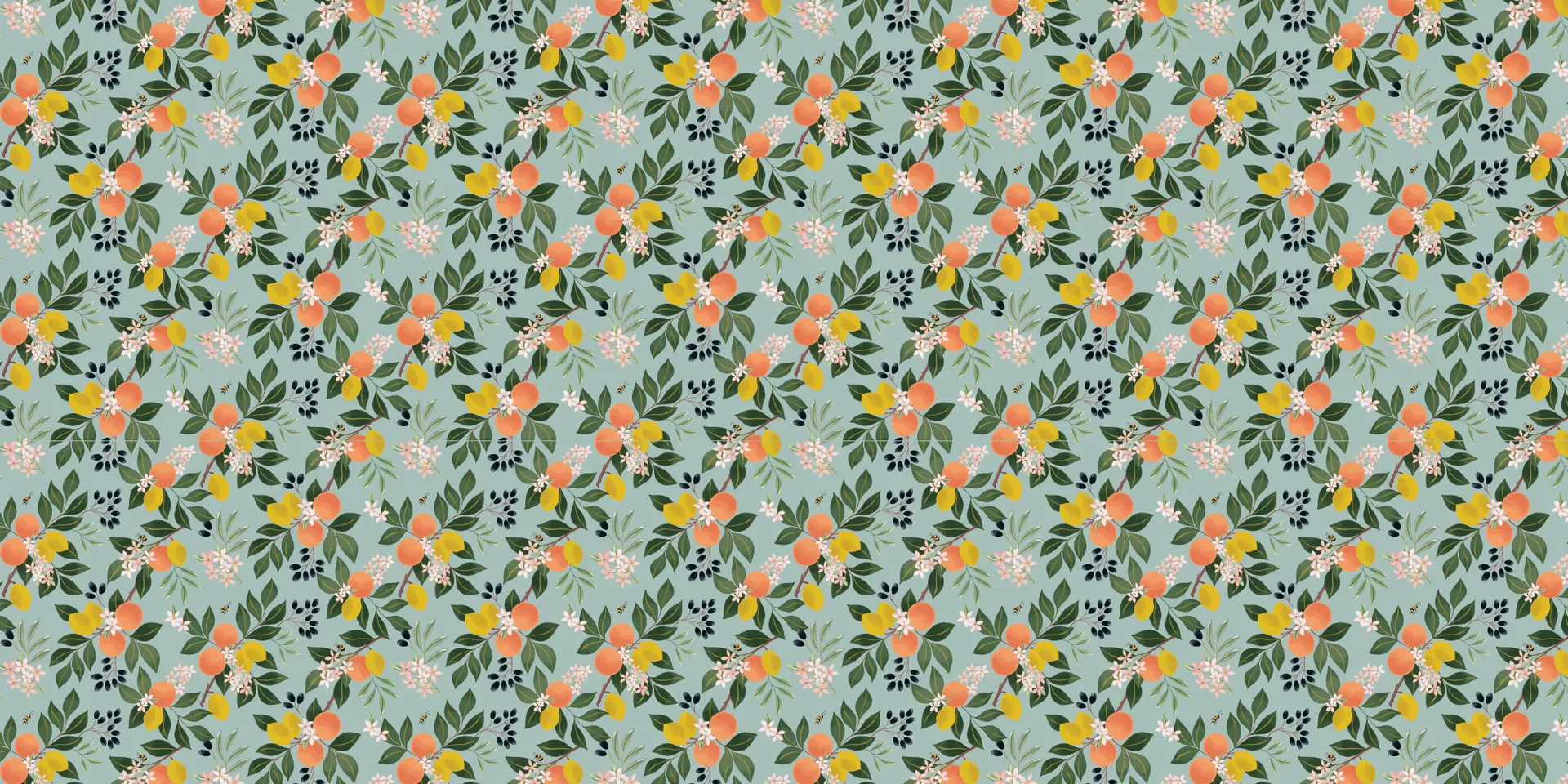 Toile tendue murale Fruits d'été, deuxième visuel