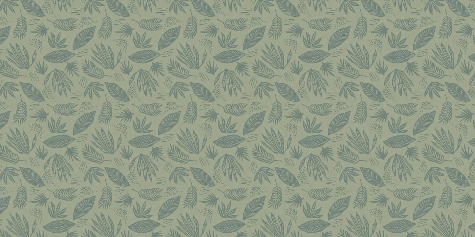 Toile tendue murale Feuilles figuratives, deuxième visuel