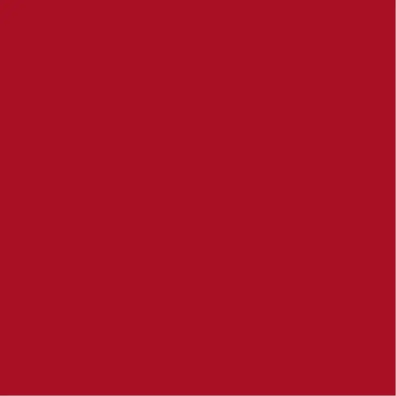 Toile tendue murale T23- Réf. Rouge Brique, posée dans un intérieur