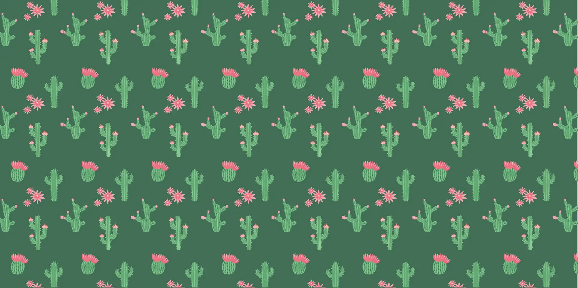 Toile tendue murale Cactus en folie, deuxième visuel