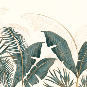 Toile tendue murale Ballade tropicale, deuxième visuel