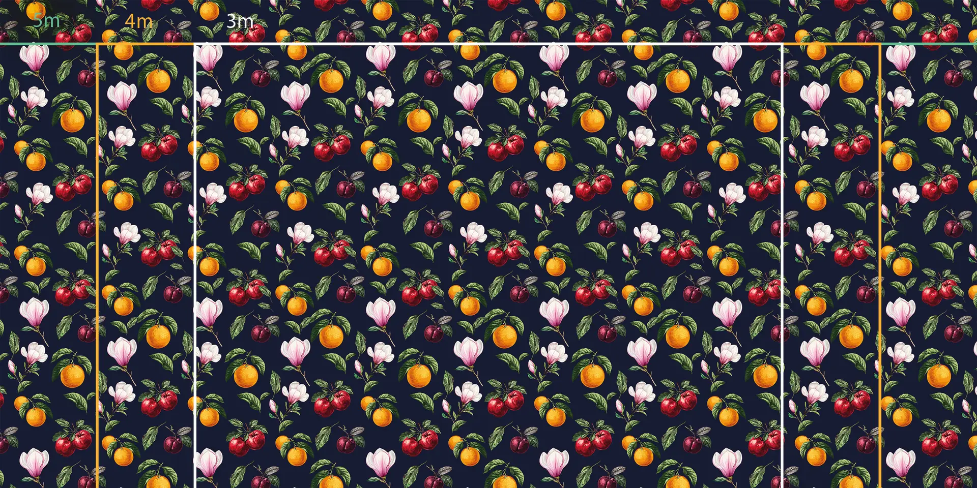 magnolias Toile tendue murale Multifruits et Magnolias, troisième visuel