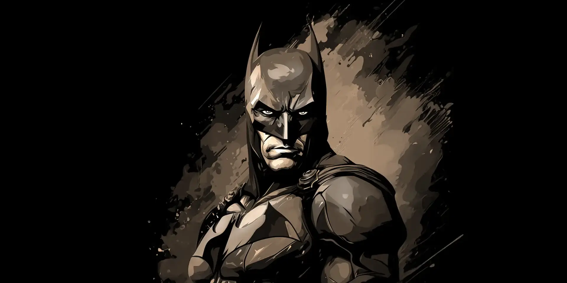 Toile tendue murale Dark Batman, deuxième visuel
