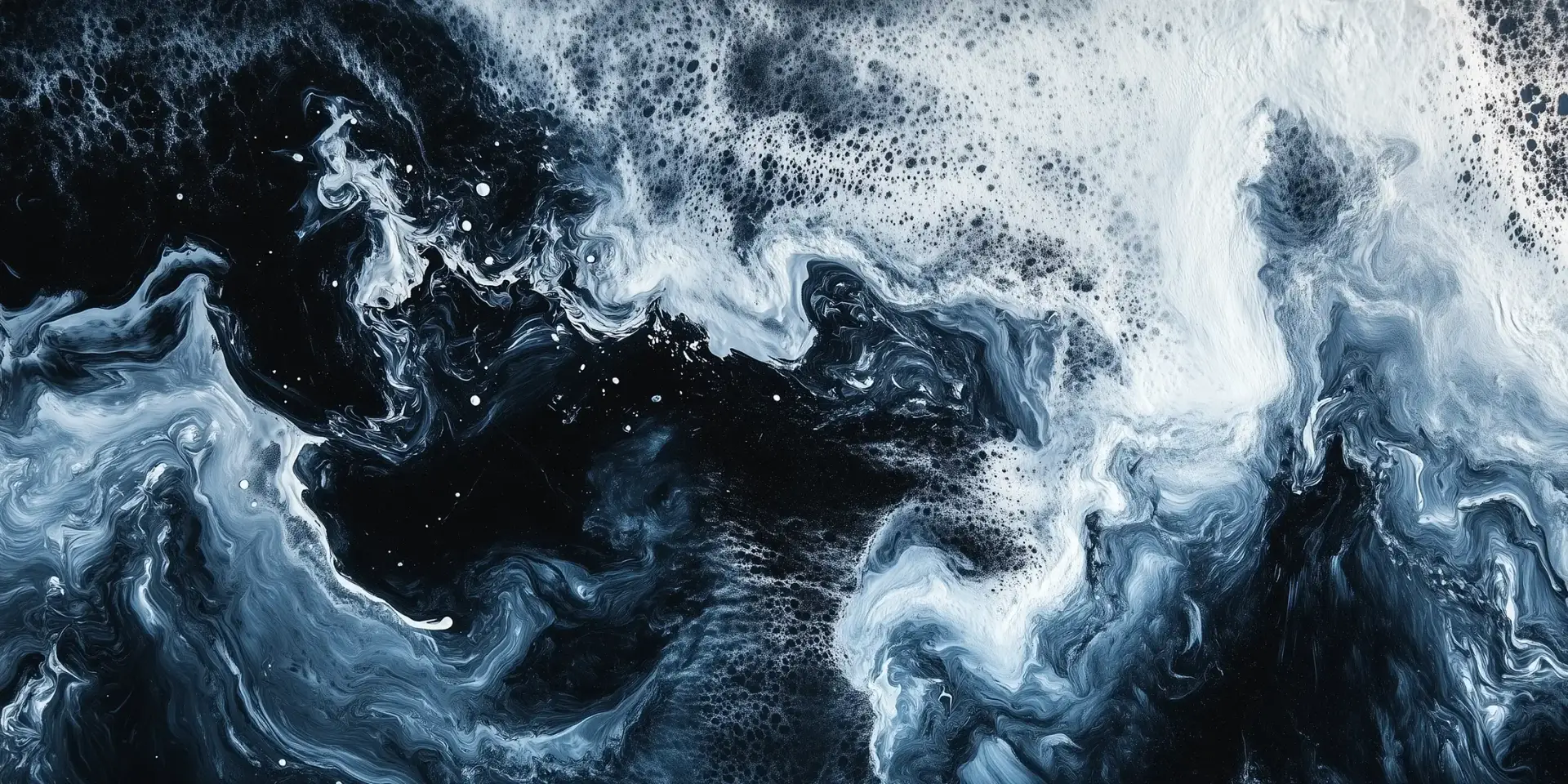Toile tendue murale Mer d’encre, deuxième visuel