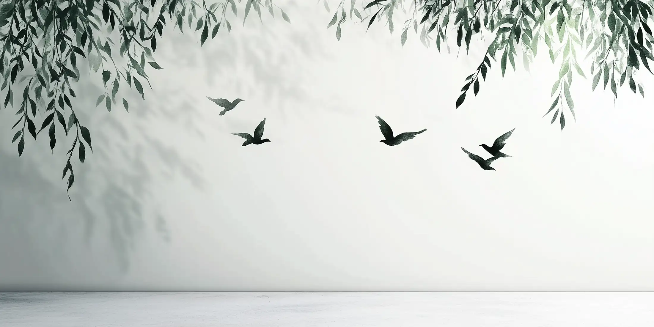 Toile tendue murale Oiseaux en vol, deuxième visuel