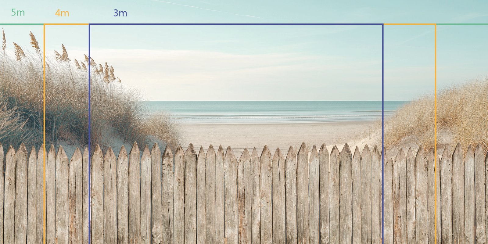 store_01JSP77R2WD9DAGQYCZT8JS9562Fassets2F1750947913444-palissade-plage-finale-mesure-1100003 Toile tendue murale Palissade de plage, troisième visuel