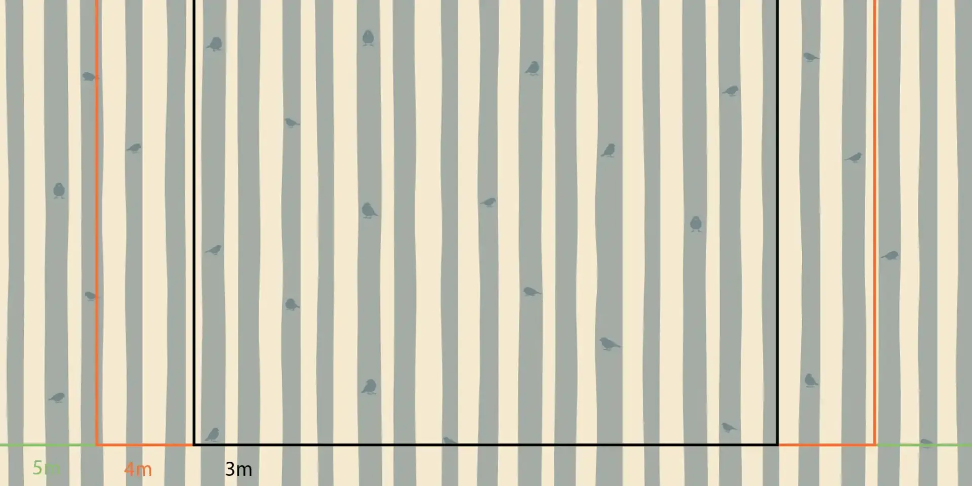 Toile tendue murale Moineaux perchés, troisième visuel Toile tendue murale Moineaux perchés, troisième visuel