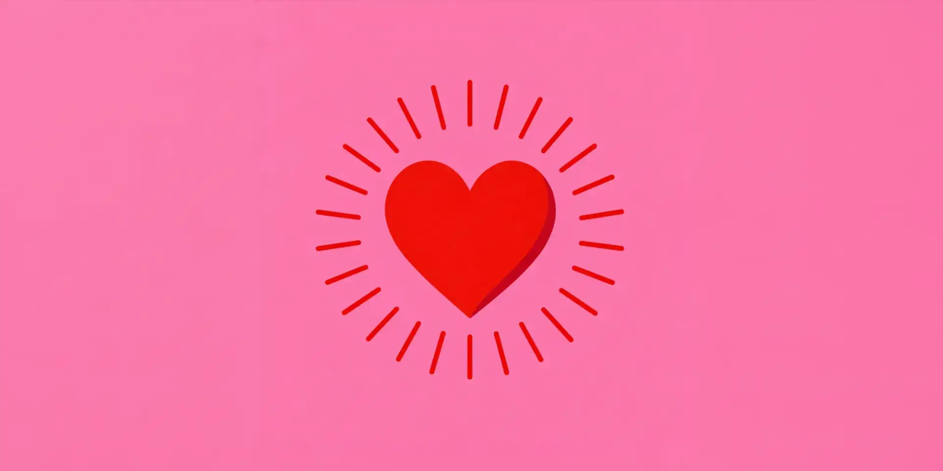 Toile tendue murale Pop Heart, deuxième visuel